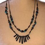 🦋Vintage necklace with stones and beads Photo 0