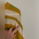 Urban Outfitters Out From Under Long Sleeve Top Crop Top Stripes Yellow Green Brown Size M Photo 3