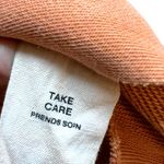 Avec Les Filles  Shirt Jacket Shacket Button Down Coat Orange Size Large Photo 11