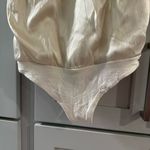 Marciano  Ivory Silk Sleeveless Bodysuit‎ w/ Braided Straps Capsule XS Photo 2