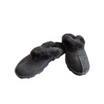 Ugg Australia Womens Black Suede Coquette Slippers Size 7 SKU8115 Photo 1
