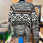 Volcom  Western Fringe Cardigan Sweater Photo 4