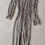 Adrianna Papell Vintage Cream And Black Dress Photo 3