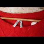 Mudd  | Red Chunky Cable Knit Sweater Photo 1