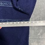 Vintage Spunky Made in USA Blue Knit Striped Sweater One Size/ Large Photo 12