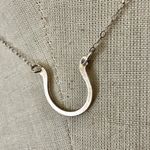 J. Mills Studio Sterling Silver Horseshoe Necklace Photo 2