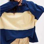 Free People #65 NWT Strawberry Sweatshirt in Oceana Combo Photo 1