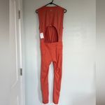 Free People Movement FP Movement XS Onesie Free People Off to the Races Sleeveless Apricot NWT *read Photo 3