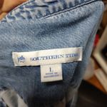 Southern Tide Brinley Boho Denim Shirt Photo 4