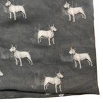 Women's Dog Lover Scarf Light Weight 100% Polyester Infinity Scarf‎ Gray Photo 1