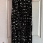 Haute Monde  Pearl Mesh Slit Midi Dress Photo 6