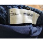 Hollister Denim Mini Skirt Womens Size 14 Blue Raw Hem Five Pocket Casual Chic Photo 5