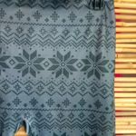 No Boundaries No Bo L Navy Gray Leggings Photo 2