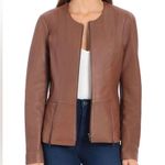Badgley Mischka
Peplum Leather Jacket in cognac size medium Photo 13