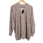 Torrid  Textured Jersey Choker Neck‎ Smocked Bottom Top Size 3X NWT Photo 2