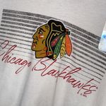 Womens Chicago Blackhawks lightweight 100% cotton Hoodie long sleeves top S NWT Red Photo 6