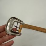 Genuine Leather Brown Western Style Belt Metal Conchos Eagle Women Fits XS Photo 9