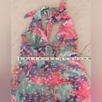 Showpo Open Back Halter Top Floral Romper Photo 2