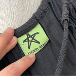 Vintage Gauze Dress cotton babydoll mini womens Black (small) casual coquette Photo 1