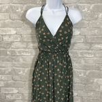 Lulus Green Print Strappy Back Jumpsuit Photo 6