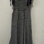 FP Movement by Free People Black and White Chevron Maxi Dress Size XS Photo 0