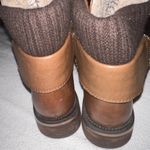 Call it spring  Size 6.5, Brown lace boots with Faux Fur inside Photo 2