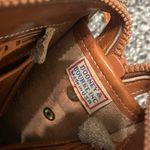 Dooney & Bourke Vintage Brown Pebbled Leather Shoulder Crossbody Purse Purse Bag Photo 2