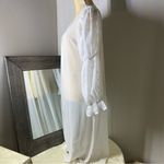 Ember White Sheer Cardigan Size M Photo 12