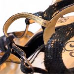 Seychelles  black T-Strap Platform Pump Heels Black Size 10 Photo 6