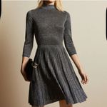 Ted Baker  London Noaleen Shimmer Mock Neck Party Dress Photo 8