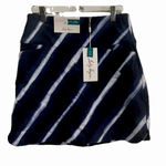 Lady Hagen  Pull‎ On Shibori Stripes Golf Skort Tummy Control with Pockets Size S Photo 0