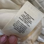 Wilfred White Pinstripe Romper sz 4 Open Back Romper Photo 3