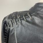 Milwaukee Leather Jacket Women’s 3X Distressed Leather Concealed Carry Pockets Black Size undefined Photo 4