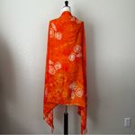 Orange Boho Sea Shells Fringe Sarong or Beach Blanket Size undefined Photo 3