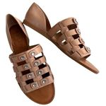 1. State Like New  Leather Embellished Sandals Tan Size 8 Photo 0