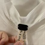 We The Free  White Faye Cutout Ribbed Tank Top S Photo 1