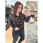 Free People  floral top Photo 14