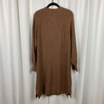 Old Navy  Brown Long Sleeve Rib Knit Mini Sweater Dress Sz.XL NWT Photo 7