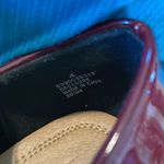 ASOS Burgundy Patent Bow Ballet Flats NWOT US Size 6.5 Photo 5