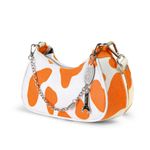Von Dutch  | “Orange Cow” Shoulder Bag & Removable Iconic Wrench Charm Photo 3