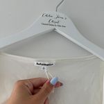 Reformation White Keegan Tank L Photo 4