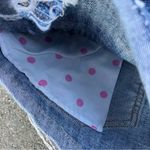 PINK - Victoria's Secret Y2K  Very Low Rise Distressed Denim Shorts Size 8 Photo 5