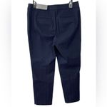 Talbots NWT Navy Blue Chatham Slim Leg Crop Pants Size 6 Photo 2