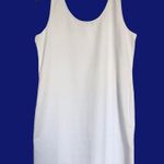 White Sleeveless Tank Mini Dress Size undefined Photo 2