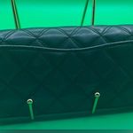 Kate Spade A Very Rare Natalia Black Leather Quilted Large Flap Turnlock wallet Photo 2