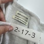 Urban Outfitters Shirt Womens Medium Ruffle Peplum Textured Short Sleeve Top Photo 2