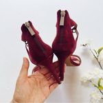 Vince Camuto  Women’s Lace Up Heels Burgundy Size 6 Photo 5