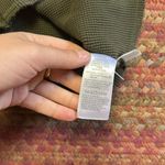 Madewell ARMY GREEN WAFFLE KNIT BABY TEE Photo 2