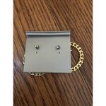 Cathy Ans Marsha For Cathrine Stein Gold Colored‎ Chain & Star Earrings Photo 1