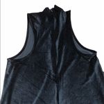 Storia  medium black ribbed velvet skater dress Photo 1